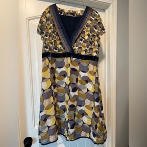 Boden limited edition silk dress. Size UK 20, US 16.